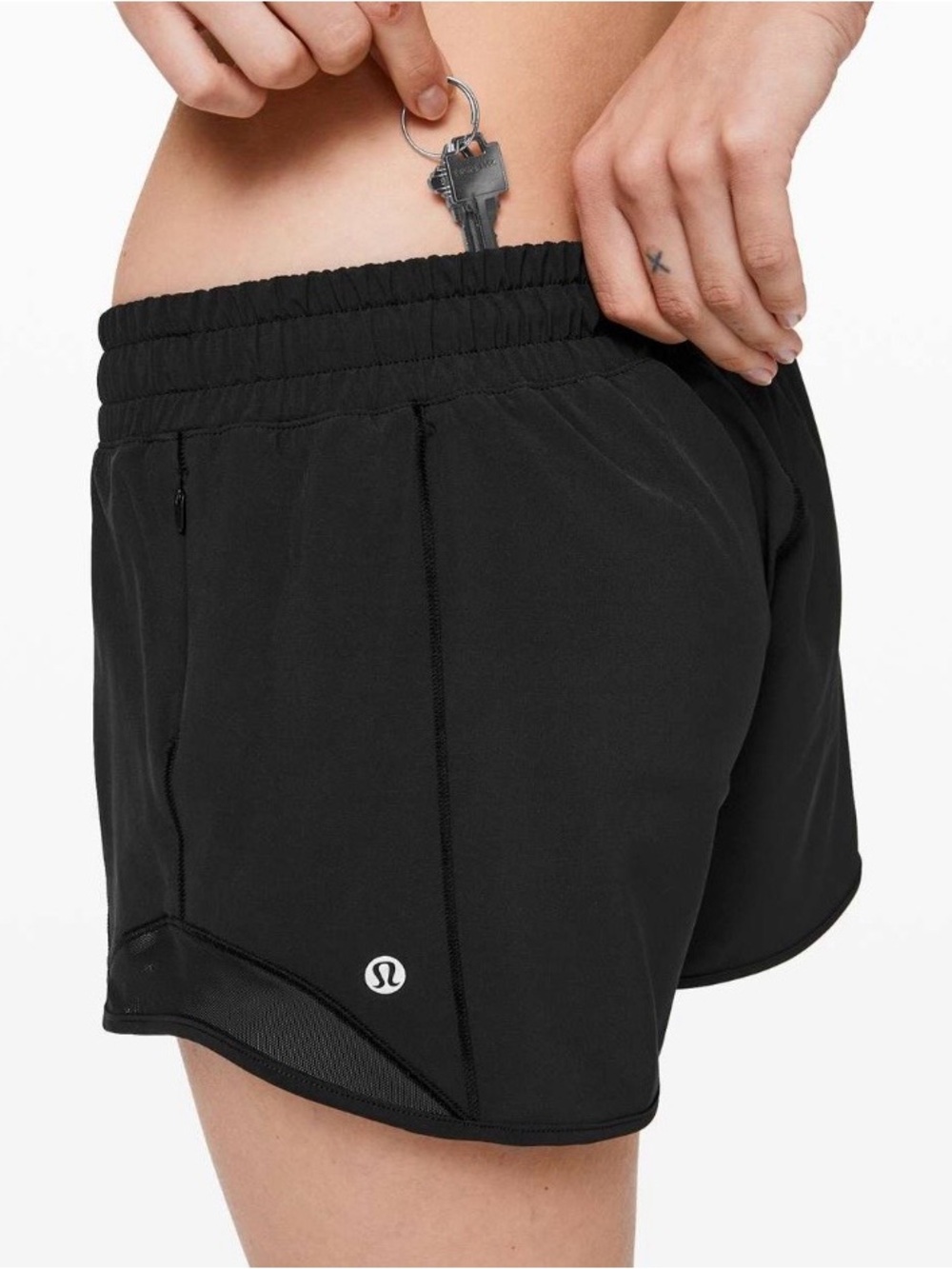 Lululemon Hotty Hot Short II (Tall) in
Black - Picture 2 of 10